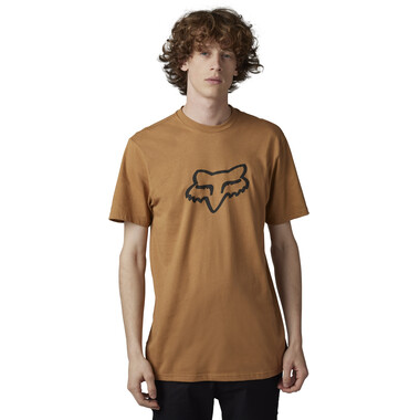 T-Shirt FOX LEGACY FOX HEAD Manches Courtes Beige 2023 FOX Probikeshop 0